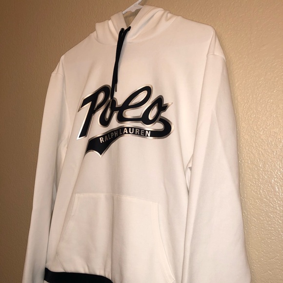 Polo Ralph Lauren POLO Spell Out Hoodie Sweatshirt - Picture 3 of 8